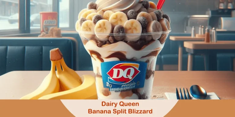Dairy Queen Banana Split Blizzard