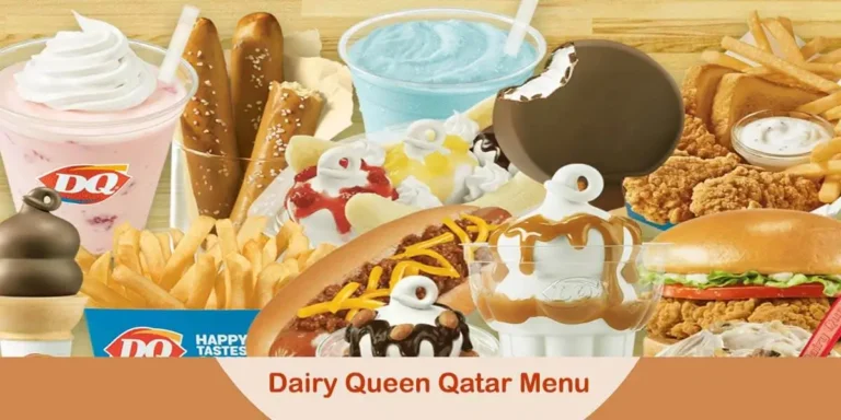 Dairy Queen Qatar Menu